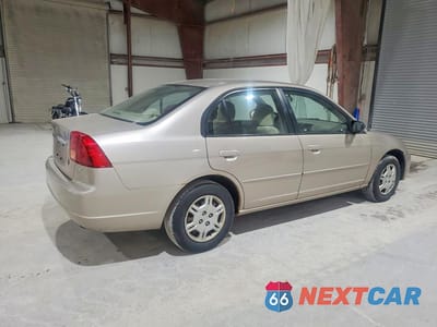 Trzecie zdjęcie samochodu z tyłu: 2002 HONDA CIVIC LX VIN:2HGES16542H612548 - miniatura
