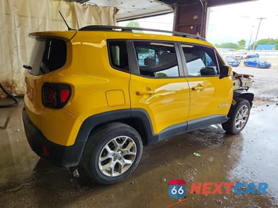 Trzecie zdjęcie samochodu z tyłu: 2016 JEEP RENEGADE LATITUDE VIN:ZACCJBBT6GPD09120 - miniatura
