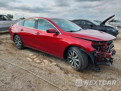 Czwarte zdjęcie samochodu z boku: 2021 CHEVROLET MALIBU RS VIN:1G1ZG5ST9MF066730 - miniatura