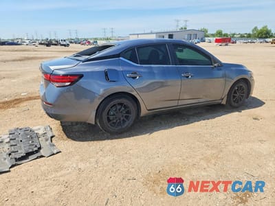 Trzecie zdjęcie samochodu z tyłu: 2022 NISSAN SENTRA S VIN:3N1AB8BV8NY278909 - miniatura