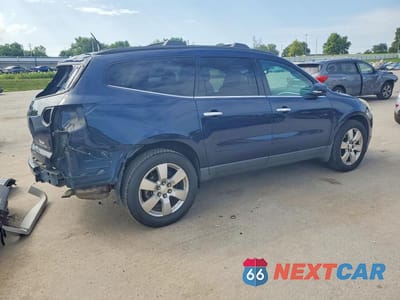 Trzecie zdjęcie samochodu z tyłu: 2012 CHEVROLET TRAVERSE LT VIN:1GNKRGED3CJ229457 - miniatura