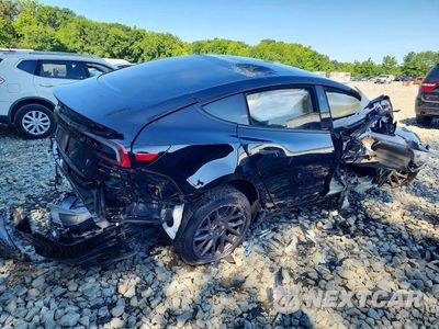 Trzecie zdjęcie samochodu z tyłu: 2025 TESLA MODEL 3 VIN:5YJ3E1EA3SF966126 - miniatura