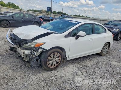 2012 HONDA CIVIC LX 19XFB2F57CE071985 - główne zdjęcie licytacji z USA - miniatura