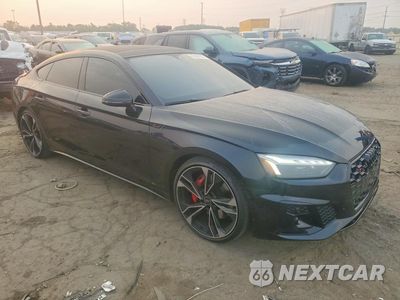 Czwarte zdjęcie samochodu z boku: 2025 AUDI S5 PREMIUM PLUS VIN:WAUC4CF59SA011613 - miniatura
