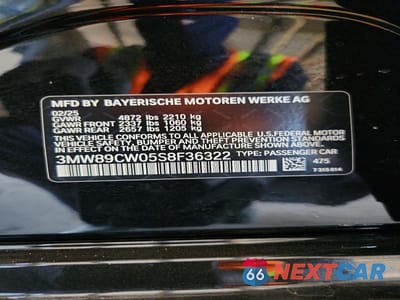 Zdjęcie 12 z 12 samochodu: 2025 BMW 330XI VIN:3MW89CW05S8F36322 - miniatura