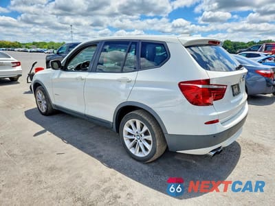 Drugie zdjęcie samochodu z przodu: 2013 BMW X3 XDRIVE28I VIN:5UXWX9C50D0A27109 - miniatura