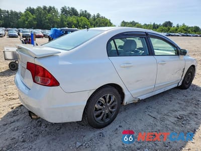 Trzecie zdjęcie samochodu z tyłu: 2007 HONDA CIVIC EX VIN:1HGFA16837L122095 - miniatura