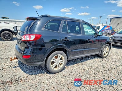 Trzecie zdjęcie samochodu z tyłu: 2011 HYUNDAI SANTA FE LIMITED VIN:5XYZKDAG3BG048044 - miniatura