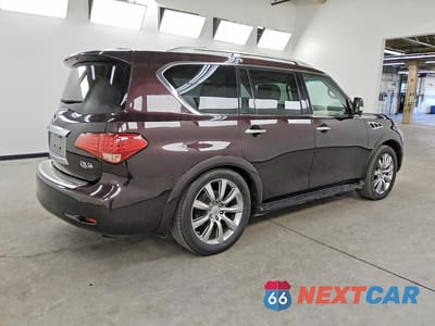 Trzecie zdjęcie samochodu z tyłu: 2012 INFINITI QX56 BASE VIN:JN8AZ2NE2C9022922 - miniatura