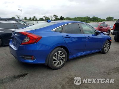 Trzecie zdjęcie samochodu z tyłu: 2017 HONDA CIVIC VIN:19XFC2F73HE201752 - miniatura