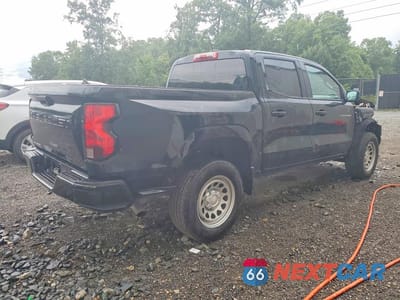 Trzecie zdjęcie samochodu z tyłu: 2024 CHEVROLET COLORADO VIN:1GCGSBEC3R1299496 - miniatura