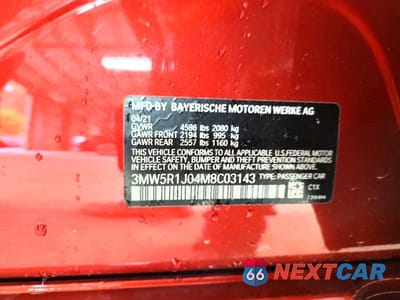 Zdjęcie 13 z 13 samochodu: 2021 BMW 330I VIN:3MW5R1J04M8C03143 - miniatura