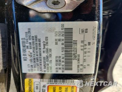 Zdjęcie 12 z 12 samochodu: 2020 FORD FUSION SE VIN:3FA6P0LU3LR155818 - miniatura