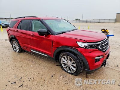 Czwarte zdjęcie samochodu z boku: 2020 FORD EXPLORER XLT VIN:1FMSK7DH9LGB11231 - miniatura