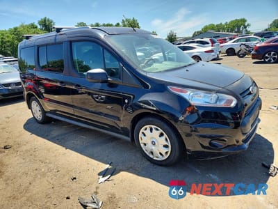 Czwarte zdjęcie samochodu z boku: 2016 FORD TRANSIT CONNECT XLT VIN:NM0GE9F73G1271290 - miniatura
