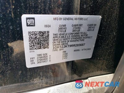 Zdjęcie 13 z 13 samochodu: 2024 GMC YUKON XL DENALI VIN:1GKS2JKT9RR283687 - miniatura