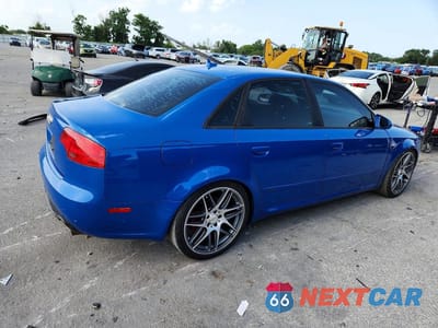 Trzecie zdjęcie samochodu z tyłu: 2008 AUDI A4 S-LINE 2.0T TURBO VIN:WAUBF78E88A160761 - miniatura