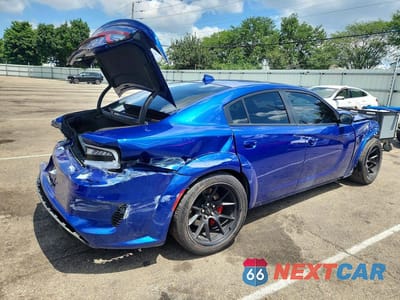 Trzecie zdjęcie samochodu z tyłu: 2022 DODGE CHARGER SRT HELLCAT VIN:2C3CDXL93NH101979 - miniatura