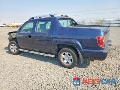 Drugie zdjęcie samochodu z przodu: 2011 HONDA RIDGELINE RT VIN:5FPYK1F2XBB005035 - miniatura