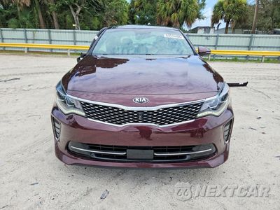 Piąte zdjęcie samochodu w środku: 2018 KIA OPTIMA SXL VIN:5XXGV4L24JG201551 - miniatura
