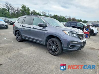 Czwarte zdjęcie samochodu z boku: 2022 HONDA PILOT SE VIN:5FNYF6H20NB041795 - miniatura