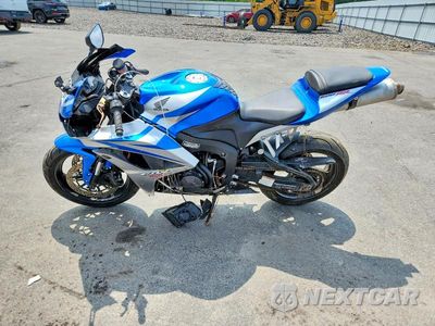 Trzecie zdjęcie samochodu z tyłu: 2007 HONDA CBR600 RR VIN:JH2PC40057M002110 - miniatura