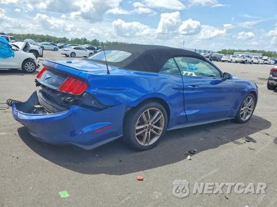 Trzecie zdjęcie samochodu z tyłu: 2017 FORD MUSTANG VIN:1FATP8UH3H5263871 - miniatura