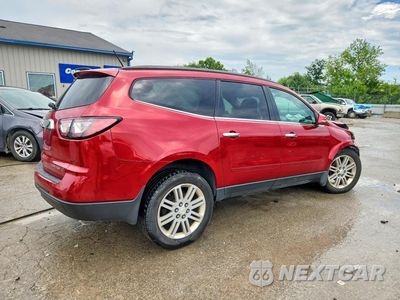 Trzecie zdjęcie samochodu z tyłu: 2013 CHEVROLET TRAVERSE LT VIN:1GNKVGKD5DJ239134 - miniatura
