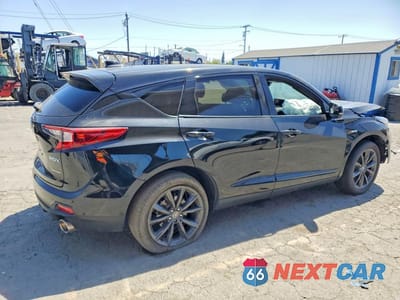 Trzecie zdjęcie samochodu z tyłu: 2025 ACURA RDX A-SPEC VIN:5J8TC2H60SL027324 - miniatura
