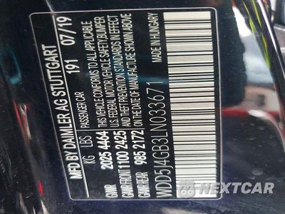 Zdjęcie 12 z 12 samochodu: 2020 MERCEDES-BENZ CLA 250 VIN:WDD5J4GB3LN033671 - miniatura
