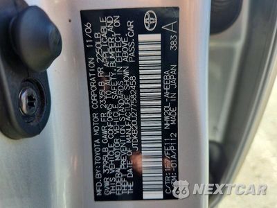 Zdjęcie 12 z 12 samochodu: 2007 TOYOTA PRIUS BASE VIN:JTDKB20U277582458 - miniatura