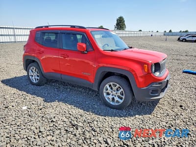 Czwarte zdjęcie samochodu z boku: 2015 JEEP RENEGADE LATITUDE VIN:ZACCJBBT7FPB92372 - miniatura