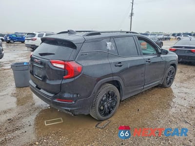 Trzecie zdjęcie samochodu z tyłu: 2022 GMC TERRAIN SLE VIN:3GKALMEV0NL308646 - miniatura