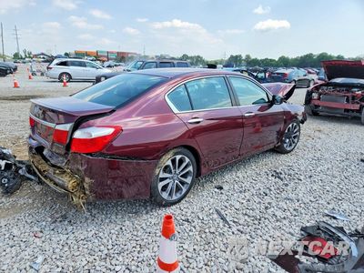 Trzecie zdjęcie samochodu z tyłu: 2015 HONDA ACCORD SPORT VIN:1HGCR2F56FA011137 - miniatura