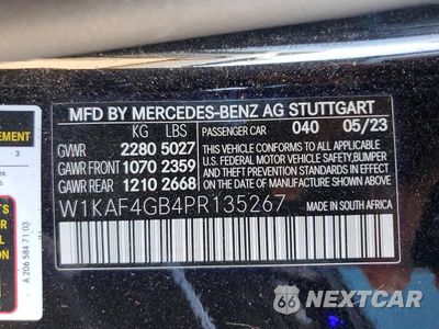 Zdjęcie 12 z 12 samochodu: 2023 MERCEDES-BENZ C 300 VIN:W1KAF4GB4PR135267 - miniatura