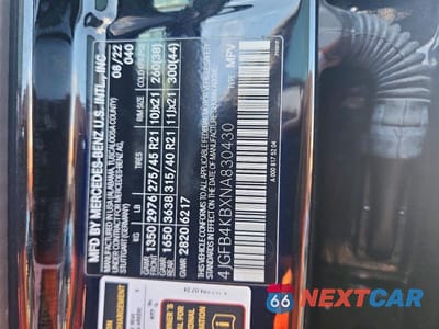 Zdjęcie 13 z 13 samochodu: 2022 MERCEDES-BENZ GLE 350 4MATIC VIN:4JGFB4KBXNA830430 - miniatura