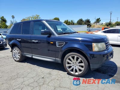 Czwarte zdjęcie samochodu z boku: 2006 LAND ROVER RANGE ROVER SPORT HSE VIN:SALSF25406A973616 - miniatura