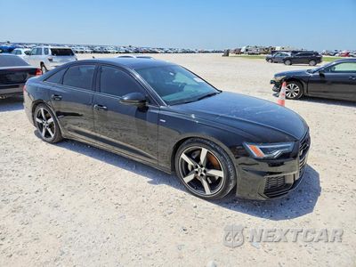 Czwarte zdjęcie samochodu z boku: 2021 AUDI A6 PREMIUM PLUS VIN:WAUL2AF27MN044587 - miniatura
