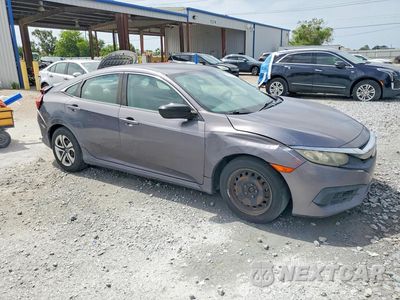 Czwarte zdjęcie samochodu z boku: 2017 HONDA CIVIC LX VIN:19XFC2F59HE052357 - miniatura