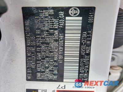 Zdjęcie 12 z 12 samochodu: 2015 TOYOTA CAMRY SE VIN:4T1BF1FK9FU087481 - miniatura