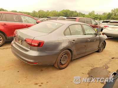 Trzecie zdjęcie samochodu z tyłu: 2017 VOLKSWAGEN JETTA S VIN:3VW2B7AJXHM300606 - miniatura