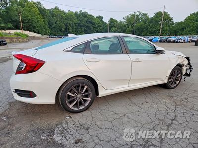 Trzecie zdjęcie samochodu z tyłu: 2020 HONDA CIVIC EXL VIN:19XFC1F70LE200030 - miniatura