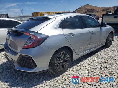 Trzecie zdjęcie samochodu z tyłu: 2017 HONDA CIVIC EXL VIN:SHHFK7H82HU226463 - miniatura