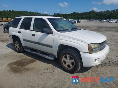 Czwarte zdjęcie samochodu z boku: 2004 CHEVROLET TRAILBLAZER LS VIN:1GNDS13S142123810 - miniatura