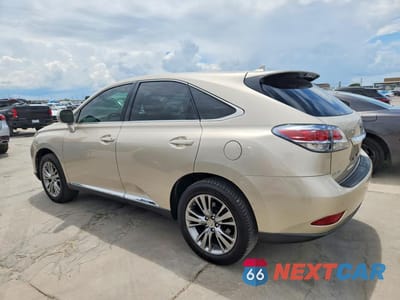 Drugie zdjęcie samochodu z przodu: 2013 LEXUS RX 450H VIN:JTJZB1BA2D2412246 - miniatura