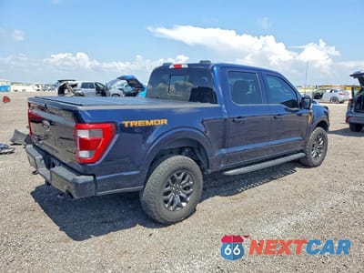 Trzecie zdjęcie samochodu z tyłu: 2023 FORD F150 SUPERCREW VIN:1FTEW1E86PFB16447 - miniatura
