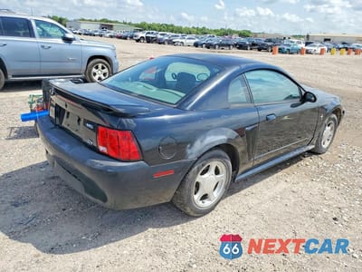 Trzecie zdjęcie samochodu z tyłu: 2003 FORD MUSTANG VIN:1FAFP40433F393712 - miniatura