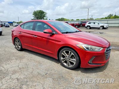 Czwarte zdjęcie samochodu z boku: 2017 HYUNDAI ELANTRA LIMITED VIN:5NPD84LF2HH000856 - miniatura