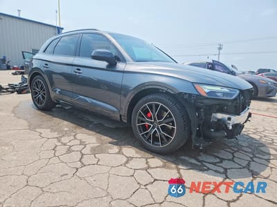 Czwarte zdjęcie samochodu z boku: 2025 AUDI SQ5 PREMIUM PLUS VIN:WA1B4AFY9S2051062 - miniatura