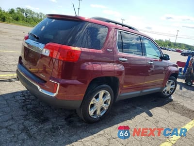 Trzecie zdjęcie samochodu z tyłu: 2017 GMC TERRAIN SLE VIN:2GKFLTEK1H6109149 - miniatura